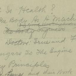 What is Health : autograph ...