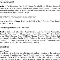 Minutes, 2004-04-21. Latin ...