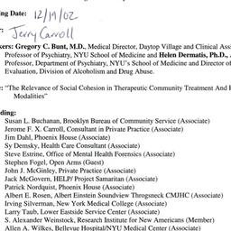 Minutes, 2002-12-19. Drugs ...