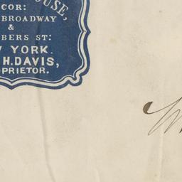 Girard House. Envelope