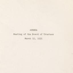Meeting of the Board of Tru...