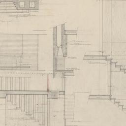 Working drawing #12: Stair,...
