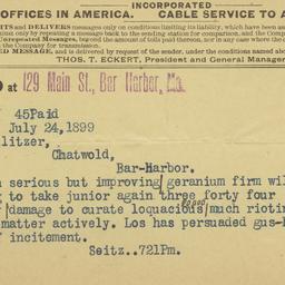 Telegram On The Newsboys