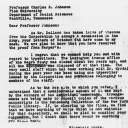 Letter from Florence Anders...
