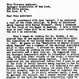 Letter from Benjamin Malzbe...