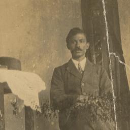 Gegen Tharchin, seated and ...