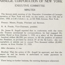 Executive Committee Meeting