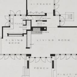 First floor plan for public...