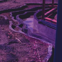 Construction view, base of ...