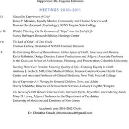 Schedules, Death, seminar 5...