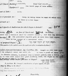 Carnegie Church Organs, Blo...