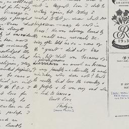 Letter to Tharchin informin...