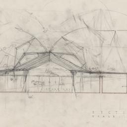 Pavilion stage open roof se...