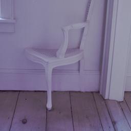 Interior view, chair emergi...