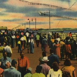 Boardwalk and Beach, South ...