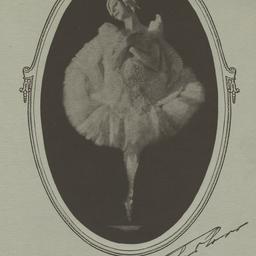 Souvenir program of Anna Pa...