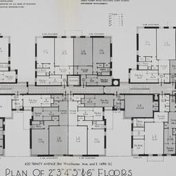 620 Trinity Avenue, Plan Of...