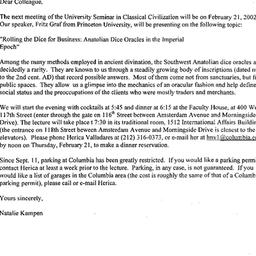 Announcements, 2002-02-24. ...