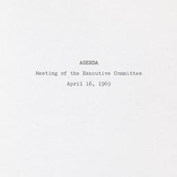 Executive Committee Meeting