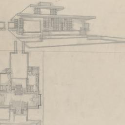 First floor plan, exterior ...