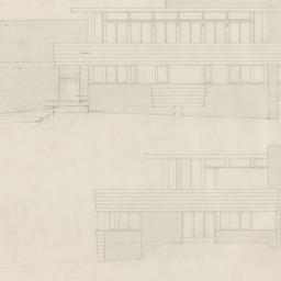 South, east elevations