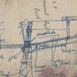 Truss sketch [recto]