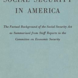Social security in America