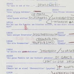 Western questionnaire, answ...