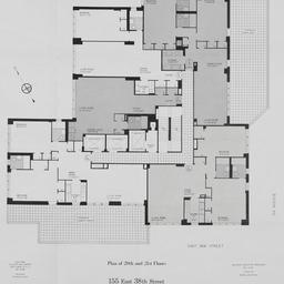 155 E. 38 Street, Plan Of 2...