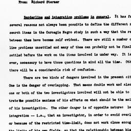 Memorandum from Richard Ste...