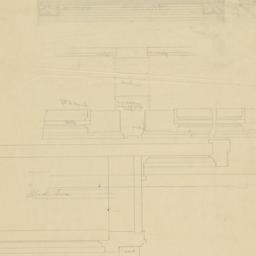 Millwork details [verso]