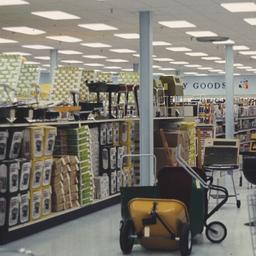 Interior view, home goods d...