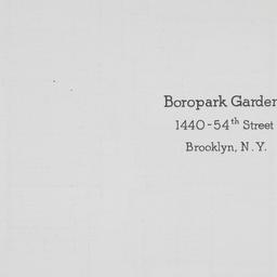 Boropark Gardens, 1440 54 S...