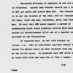 Memorandum from Charles Dol...