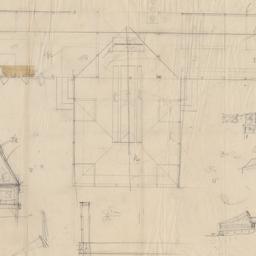 First floor plan, sketch de...