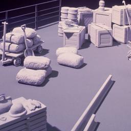 Model, view of goods on pro...