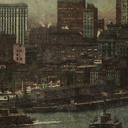 Some High Buildings, New York.