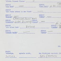 Western questionnaire, answ...