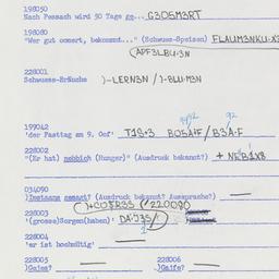Western questionnaire, answ...