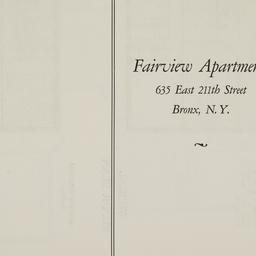 Fairview Apartments, 635 E....