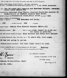 Carnegie Church Organs, Kno...