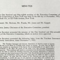 Executive Committee Meeting