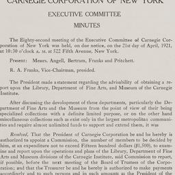 Executive Committee Meeting...