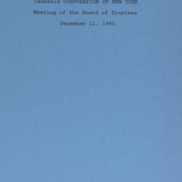 Meeting of the Board of Tru...