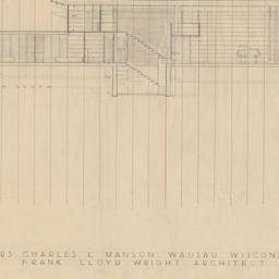 Elevation, section [recto]