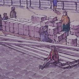 Perspective drawing of prom...