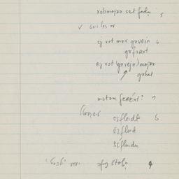 Eastern questionnaire, blue...