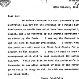 Carnegie Public Library, Ea...