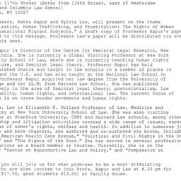 Announcements, 2003-12-04. ...