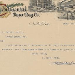 Continental Paper Bag Co. l...
